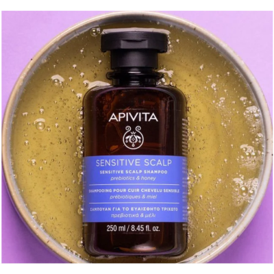 APIVITA SHAMPOO SENSITIVE SCALP LAVENDER & HONEY 250ml